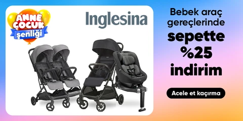 Inglesina Bebek Araç Ge reçlerinde Sepette %25 İndirim