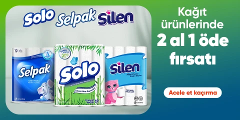 Solo,Selpak, Silen 2 Al 1 Öde