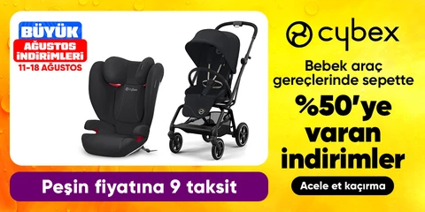 Cybex Bebek Araç Gereçlerinde Sepette %50'ye Varan İndirim