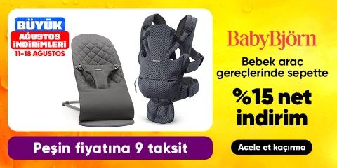 Babybjörn Bebek Araç Gereçlerinde Sepette Net %15 İndirim
