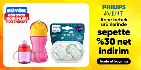 Philips Avent Anne Bebek Ürünlerinde Sepette Net %30 İndirim