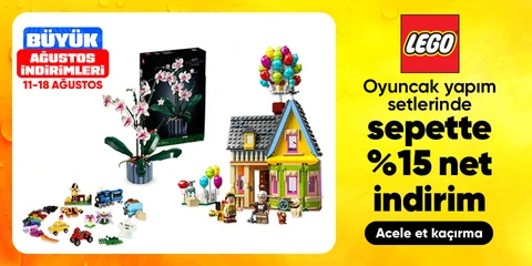 LEGO® Oyuncak Yapım Setlerinde  Sepette Net %15 İndirim