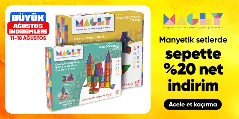 Magly Manyetik Setlerde Sepette Net %20 İndirim