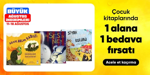 Çocuk kitaplarında 1 alana 1 bedava fırsatı
