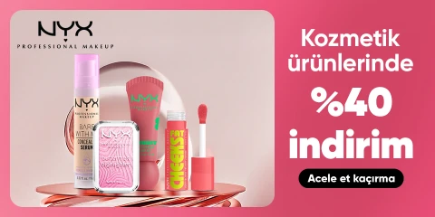 Kozmetik ürünlerinde  %40 indirim