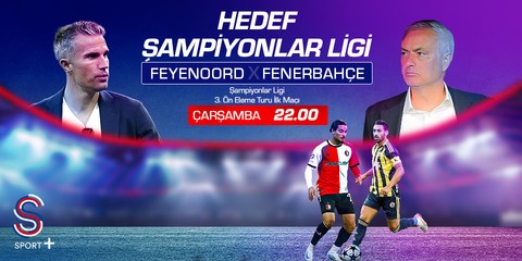Feyenoord – Fenerbahçe Maçı S Sport +' da