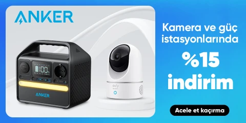 Anker Markalı kamera ve güç istasyonları ürünlerinde %15 indirim