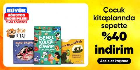 Çocuk kitaplarında sepette %40 indirim