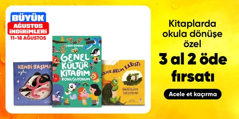 Kitaplarda okula dönüşe özel 3 al 2 öde fırsatı