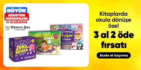 Çocuk kitaplarında 3 al 2 öde fırsatı