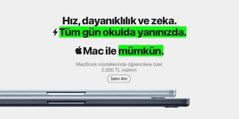 Macbook Bi'Öğrenci 