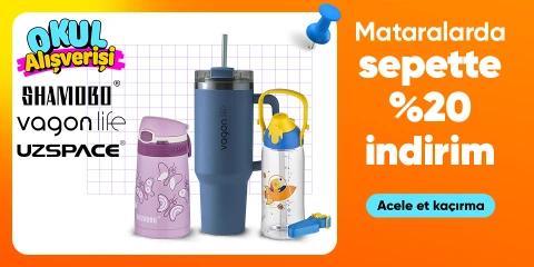 Mataralarda sepette %20 indirim