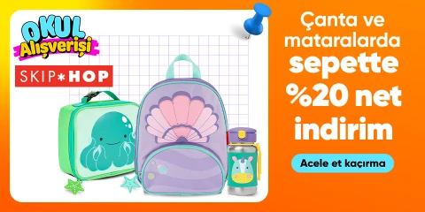 Çanta ve mataralarda sepette %20 net indirim