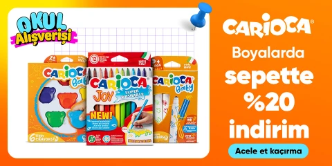 Boyalarda sepette %20 indirim