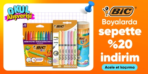 Boyalarda sepette %20 indirim