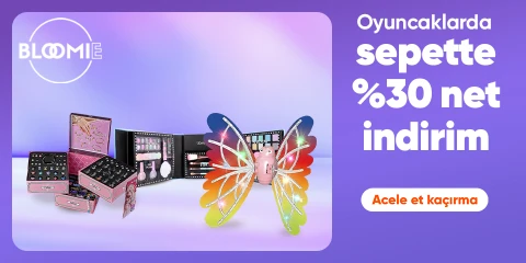 Bloomie Markalı OyuncaklardaSepette Net %30 İndirim