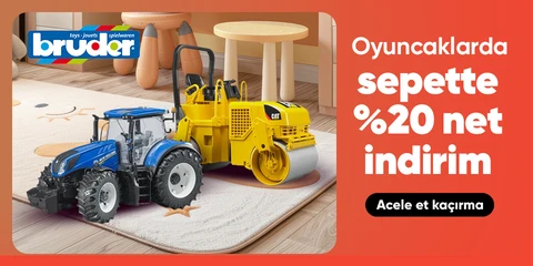 Bruder Markalı Oyuncaklarda Sepette Net %20 İndirim
