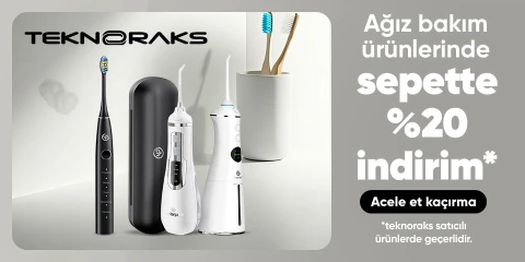 Ağız bakım ürünlerinde  sepette %20 indirim