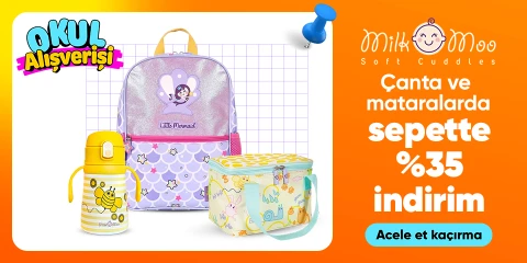 Çanta ve mataralarda sepette %35 indirim