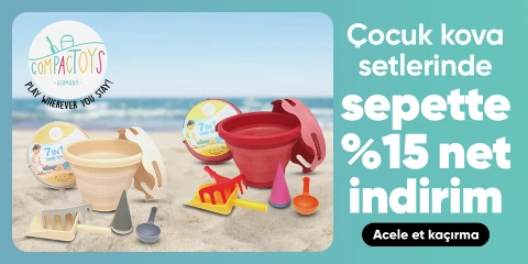 Compac Toys Çocuk Kova Setlerinde Sepette Net %15 İndirim