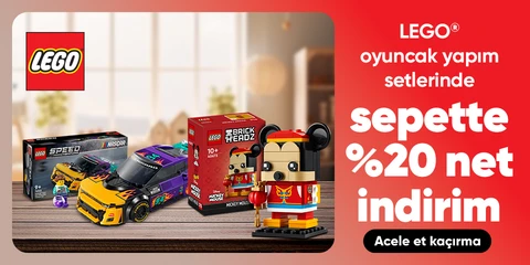LEGO® Yapım Setlerinde Sepette Net %20 İndirim