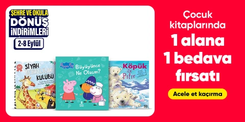 Çocuk kitaplarında  1 alana 1 bedava fırsatı