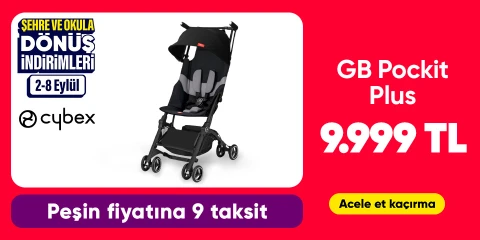 Cybex GB Pockit Plus (dünyanın en küçük katlanan kabin boy bebek arabası) 9999 TL