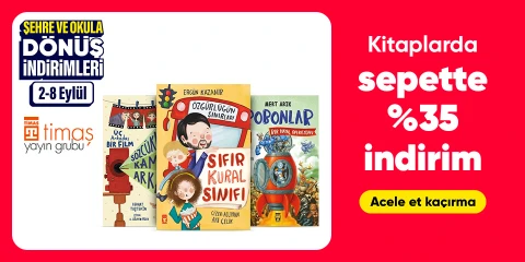 Kitaplarda sepette %35 indirim