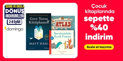 Kitaplarında sepette %40 indirim