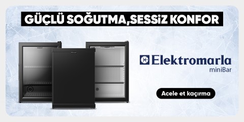 Elektromarla güçlü soğutma  sessiz konfor