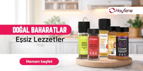 Doğal baharatlar  eşsiz lezzetler