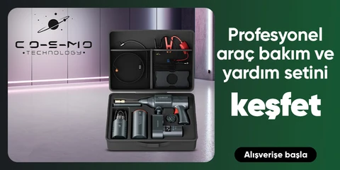 Cosmo Technology Profesyonel Araç Bakım ve Yardım Setini Keşfet