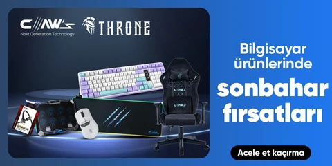Claw's ve Throne Markalı Ürünlerde Sonbahar Fırsatları