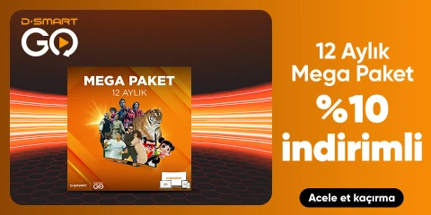 Eylül Ayına Özel D-Smart GO 12 Aylık Mega Paket % 10 İndirimli