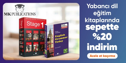 Yabancı dil eğitim kitaplarında  sepette %20 indirim