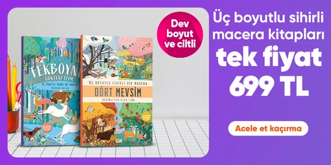 Üç boyutlu sihirli  macera kitapları  tek fiyat 699 TL