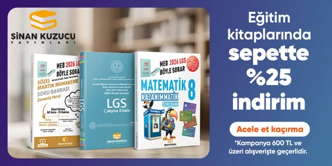 Eğitim kitaplarında  100 TL indirim
