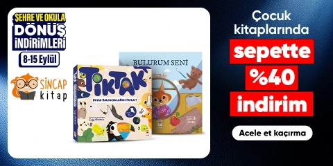 Çocuk kitaplarında  sepette %40 indirim