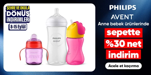 Philips Avent Anne Bebek Ürünlerinde Sepette Net %30 İndirim