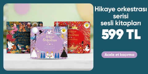 Hikaye orkestrası serisi  sesli kitaplarda  599 TL