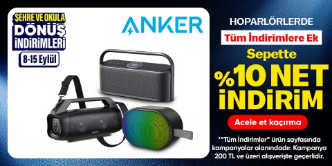 Anker Hoparlörlerde Sepette %20 İndirim