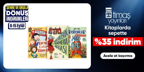 Kitaplarda  sepette %35 indirim