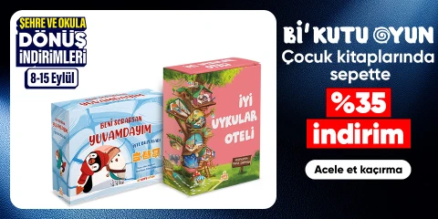 Çocuk kitaplarında  sepette %35 indirim