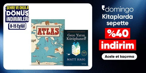 Kitaplarda  sepette %40 indirim