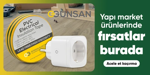 Günsan Markalı Ürünlerde Kaçırılmayacak Fırsatlar