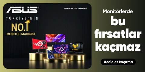 Asus Monitörlerde Kaçmaz Fırsatlar