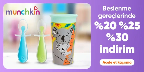 Munchkin Beslenme Gereçlerinde %20-25-30 İndirim