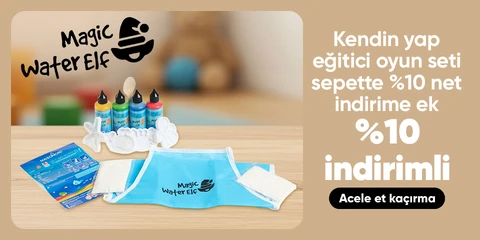 Maisonord Magic Water Elf Sihirli Su Hayvanları Kendin Yap Eğitici Oyun Seti Sepette Net %10 indirime Ek %10 İndirim!"