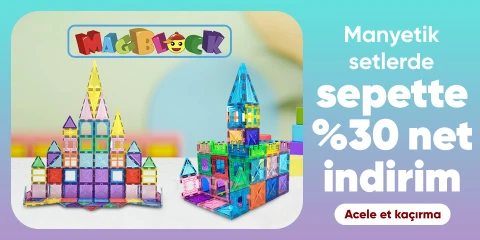 Magblock Manyetik Setlerde Sepette Net %35 İndirim