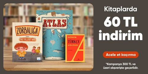 Kitaplarda  60 TL indirim*